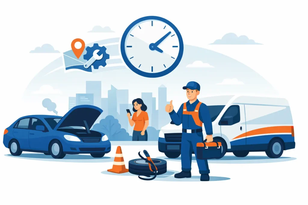 Mobile Roadside Assistance That Saves Time