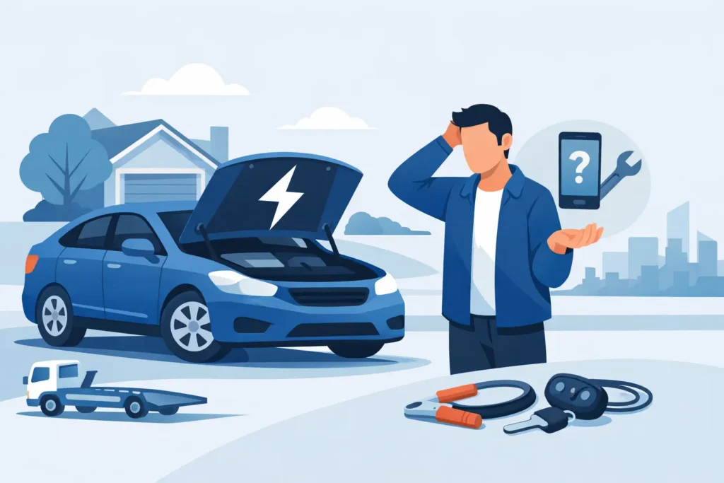 Car Won't Start at Home? What to Do Next