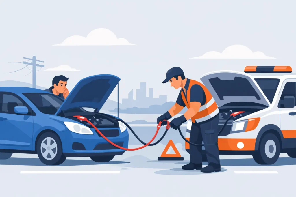 How Roadside Jump Starts Work When Cars Won’t Start