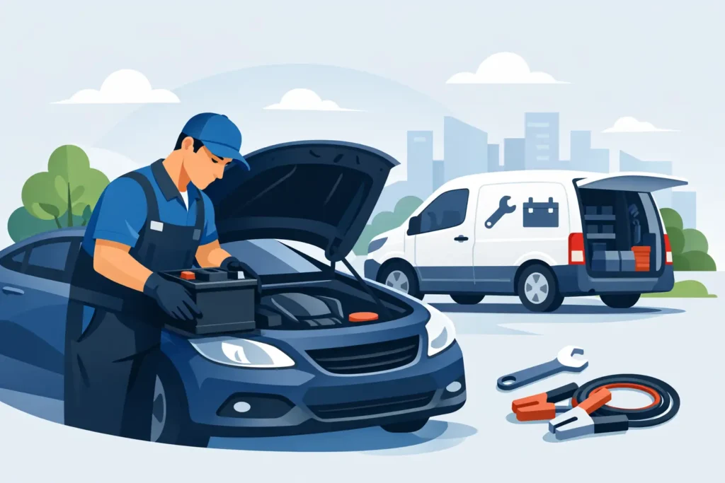 Quick Car Battery Installation at Your Location