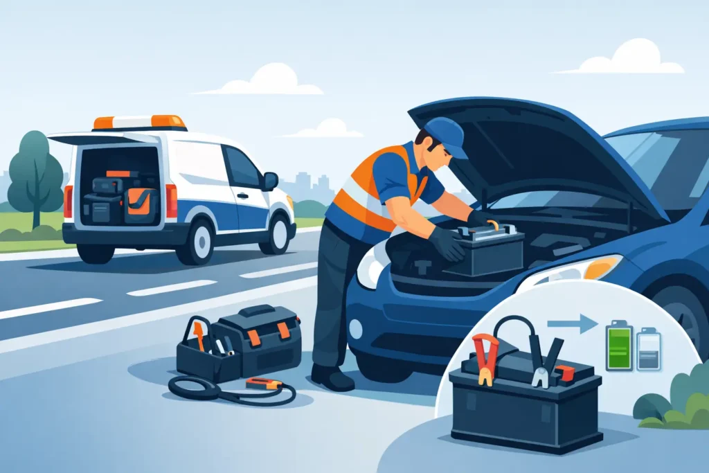 Can Roadside Service Replace Car Batteries?