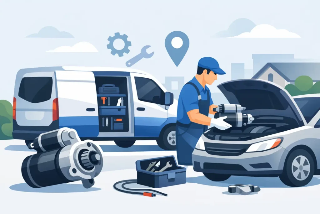 Guide to Mobile Starter Replacement at Your Location